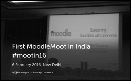First MoodleMoot India - 2016
