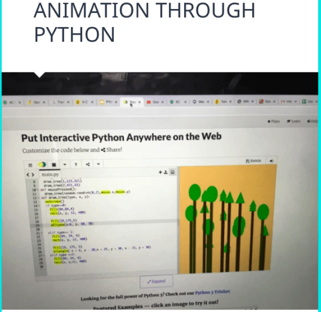 Animation Through Python