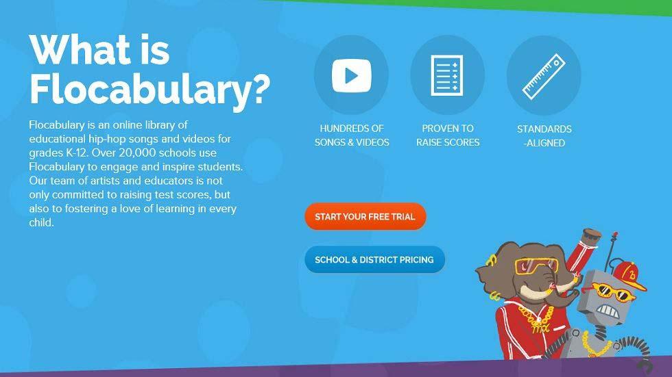 Flocabulary: A Great Online Library of Songs, Videos and Activities for Grades K-12