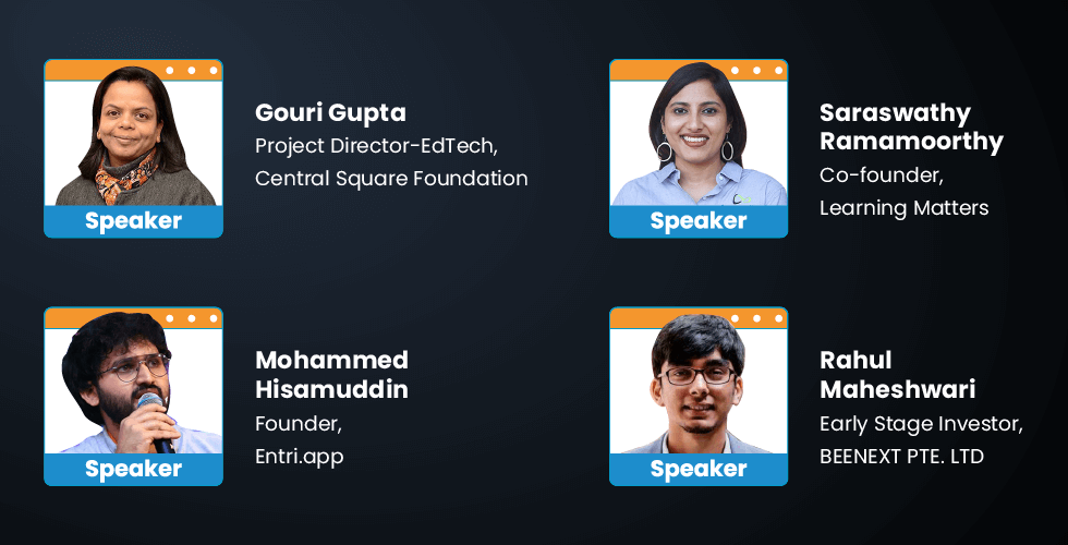 EdTech Startup speakers
