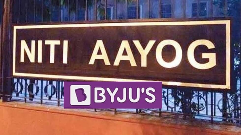 NITI Aayog Partners With BYJU'S