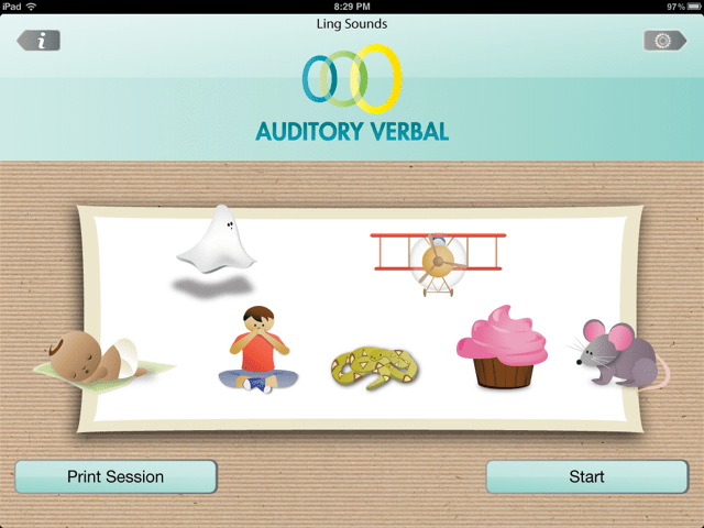 auditory verbal apppng