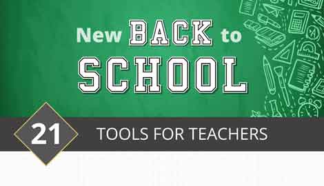 [infographic] 21 Back to School Tools for Teachers