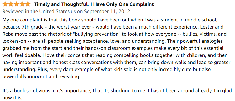 Bullying Hurts: Teaching Kindness Through Read Alouds and Guided Conversations Review - Bullying Hurts Teaching Kindness Through Read Alouds and Guided Conversations Review