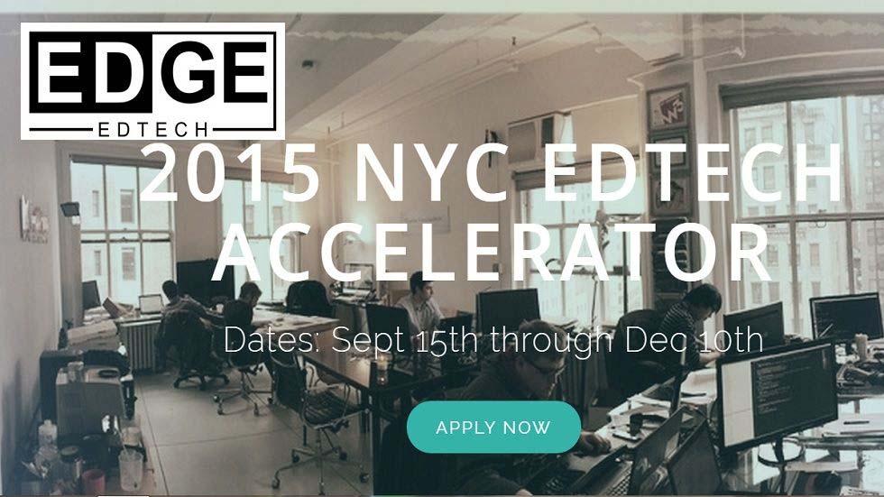 EDGE Edtech® Accelerator in New York City for EdTech Start-Ups