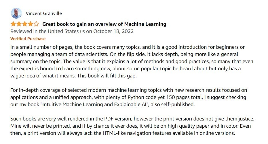  - Hundred Page of Machine Learning Book