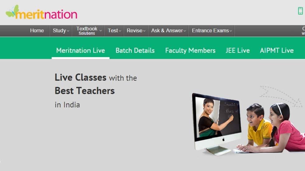 Meritnation Raises  Million from Info Edge to Boost Its Rapidly Growing Live Classes Platform