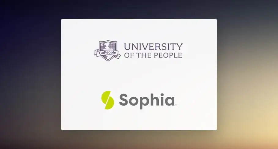 University of the People Partners with Sophia Learning to Offer Low-cost Pathways to Degree Attainment - University-of-the-people-partners-with-sophia-learning