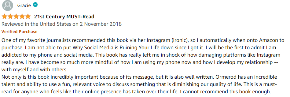  - Why Social Media is Ruining Your Life Review