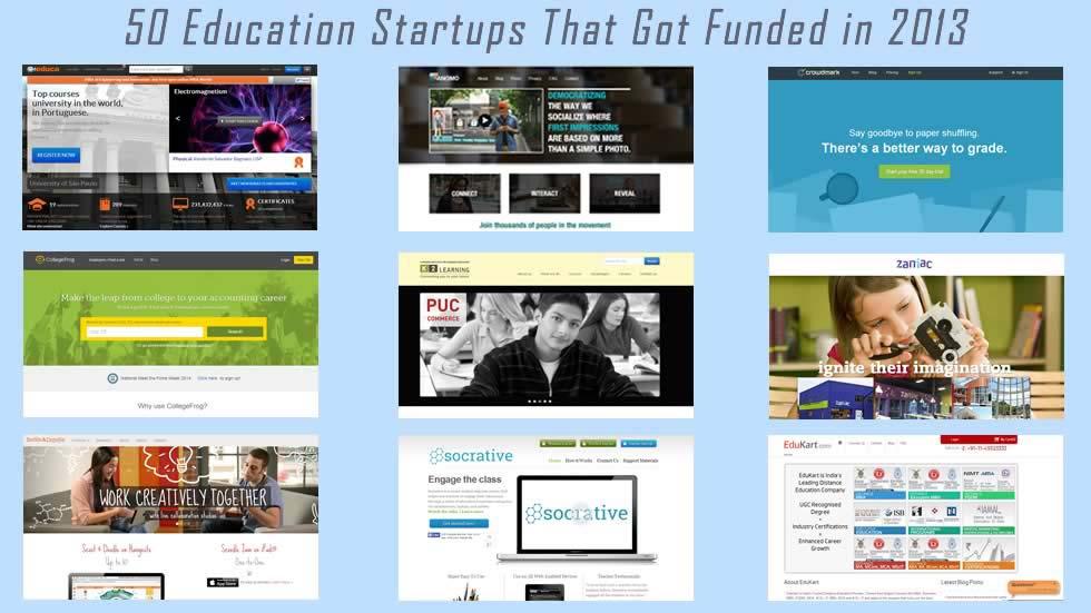 50 Education Startups That Got Funded in 2013