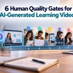 6 Human Quality Gates for AI-Generated Learning Videos
