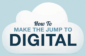 making digital jump infographic