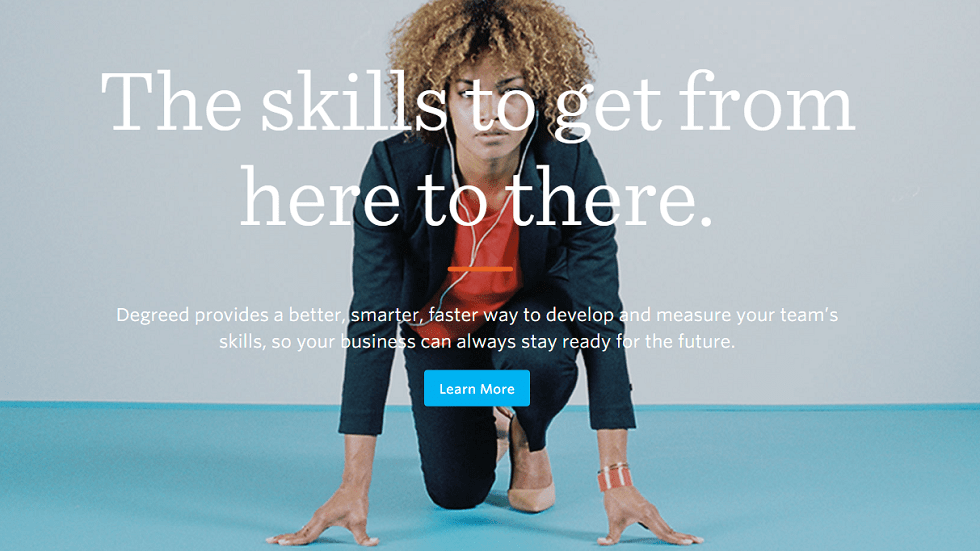 Upskilling platform Degreed