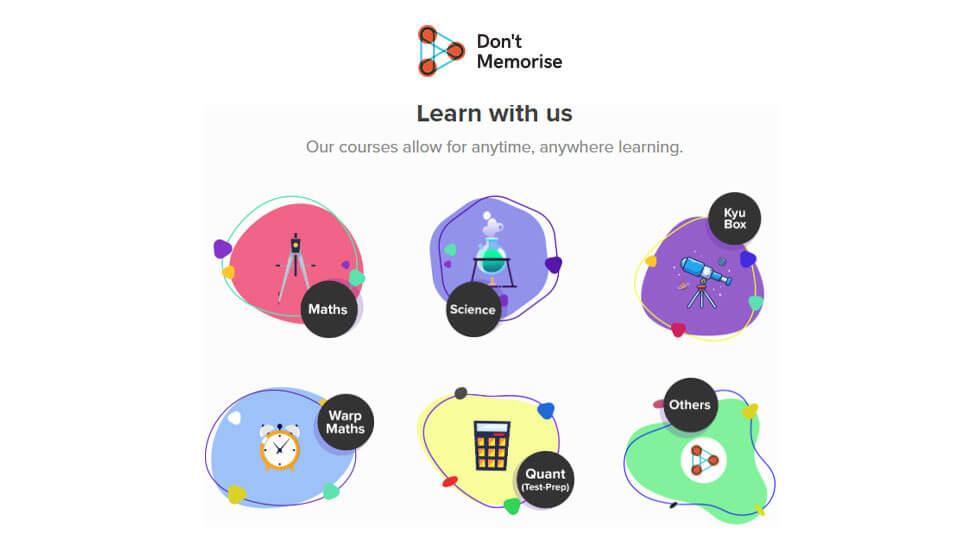 Don't memorise - Freely accesible educational videos
