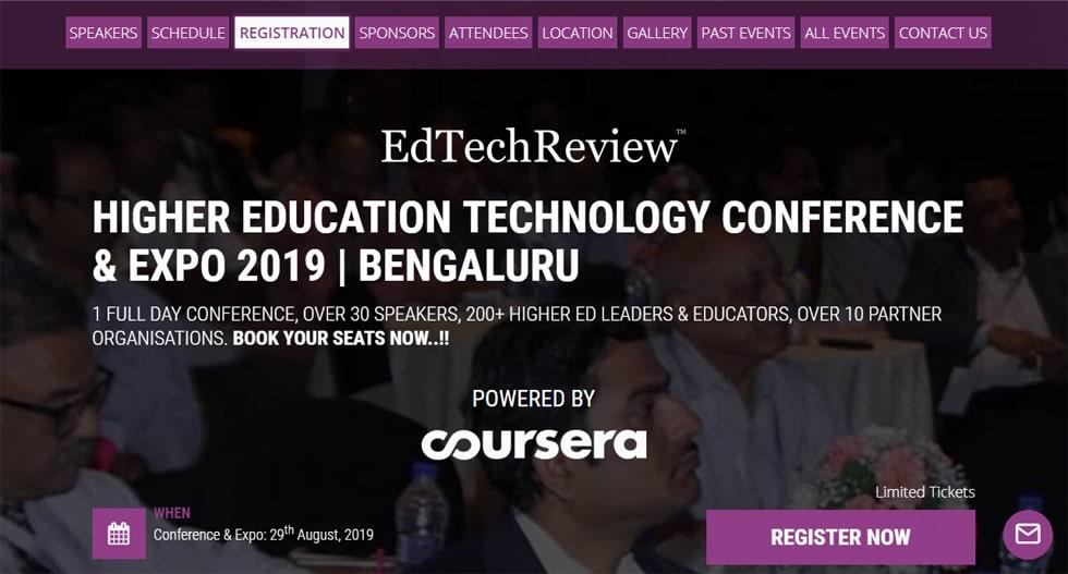 higher technology and education conference & expo for the institutions of bengaluru