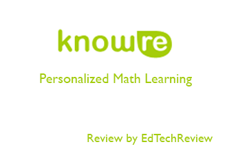 KnowRe - Personalized Math Learning