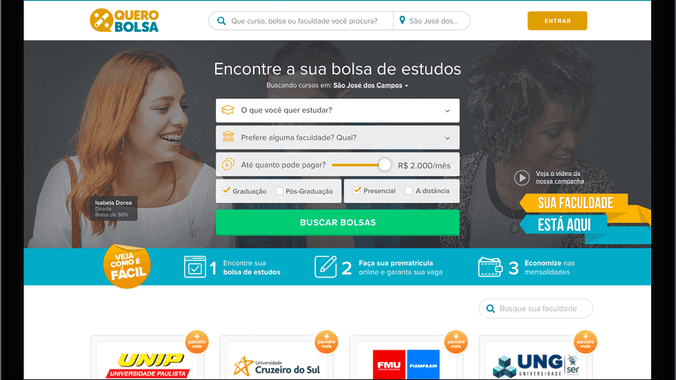 Seizing the Opportunity, This Brazilian Edtech Company Facilitates Access to Private Education Through a Marketplace