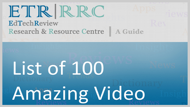 List of 100 Amazing Video Websites for Educators
