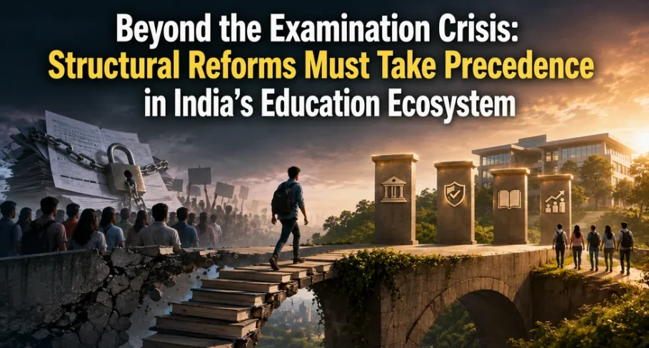 Beyond the Examination Crisis: Structural Reforms Must Take Precedence in India's Education Ecosystem Beyond the Examination Crisis Structural Reforms Must Take Precedence in Indias Education Ecosystem