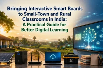 Bringing Interactive Smart Boards to Small-Town and Rural Classrooms in India