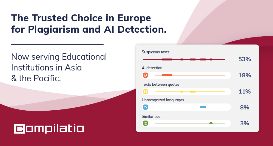 Compilatio A Solid and Relevant Alternative to Plagiarism and AI Detectors such as Turnitin Copyleaks and StrikePlagiarism