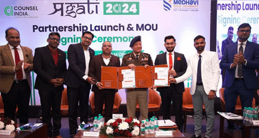 Counsel India & Medhavi Skill University Launch Pragati 2024 to Foster Skill Development Opportunities