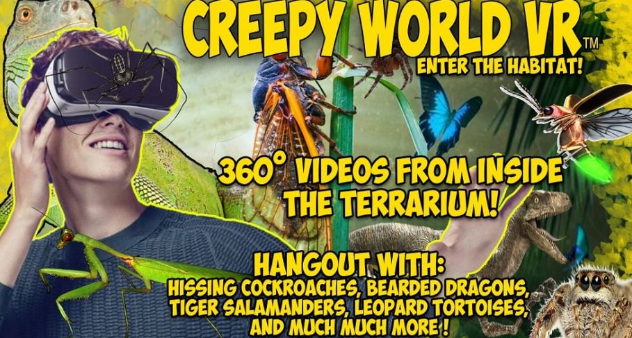 Science Education Explore the World of Creepy Crawly Wonders with Creepy World VR™