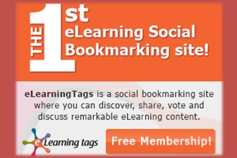 eLearningTags.com - Social Bookmarking Site for E-Learning Professionals
