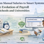 From Manual Salaries to Smart Systems The Evolution of Payroll in Schools and Universities
