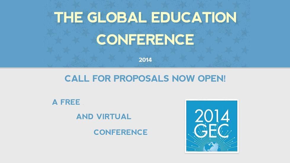 GlobalEdCon 2014 - Call for Proposals Open Until November 1st