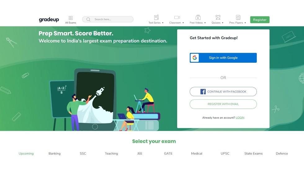 Noida-based Gradeup Raises $7 Million to Expand its Online Exam Preparation Platform