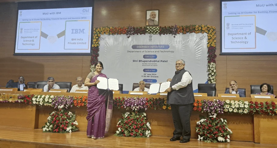 Gujarat Govt Joins Forces With IBM Microsoft to Develop AI Hub in the State