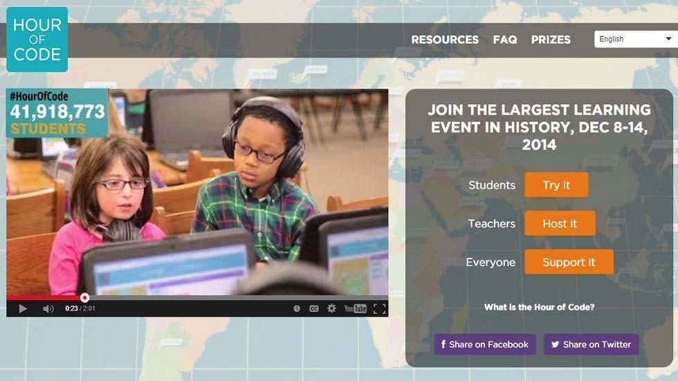 Hour of Code A Worldwide Movement to Get Kids to Learn More About How Their Technological World Works