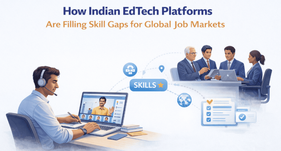 How Indian EdTech Platforms Are Filling Skill Gaps for Global Job Markets