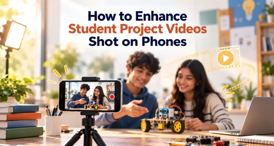 How to Enhance Student Project Videos Shot on Phones