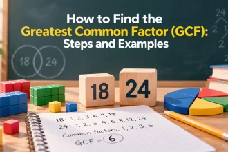 How to Find the Greatest Common Factor GCF Steps and Examples