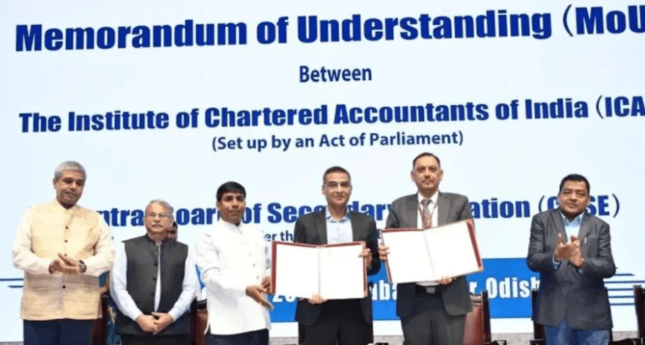 ICAI and CBSE Join Forces to Promote Commerce-Based Skill Courses