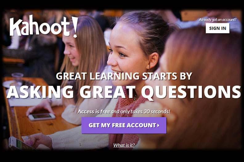 kahoot- game-based, classroom engagement tool for schools and universities