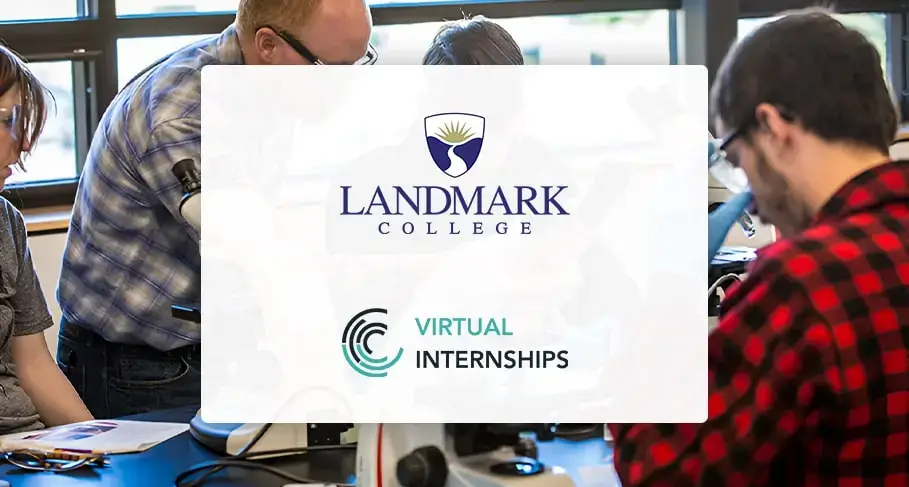 Landmark College Partners With Virtual Internships to Grow Career Opportunities for Students