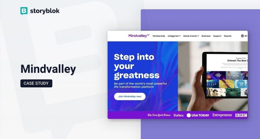 Mindvalley Partners with Storyblok to Transform 20M Lives