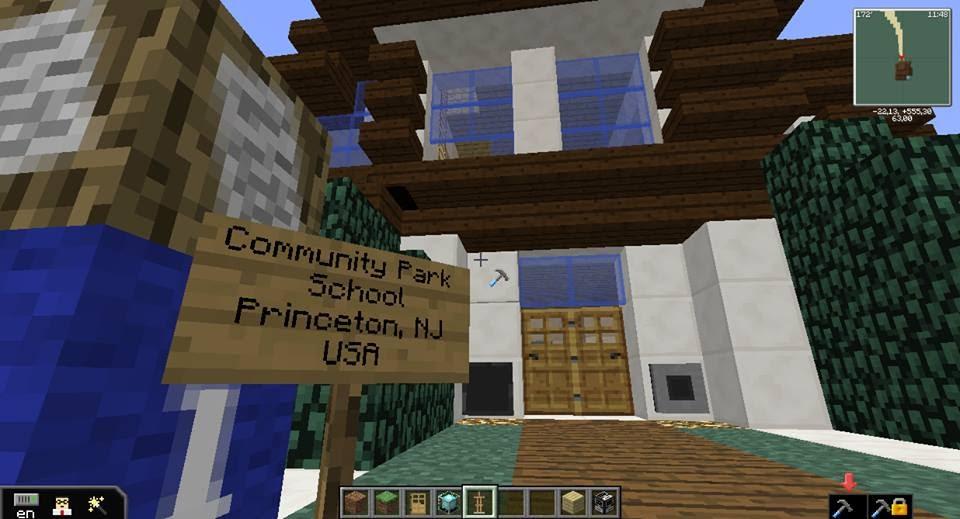 Real Artworks in Virtual Minecraft Worlds
