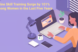 Online Skill Training Surge by 101 Among Women in the Last Five Years