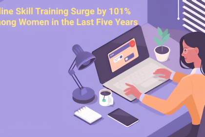 Online Skill Training Surge by 101% Among Women in the Last Five Years