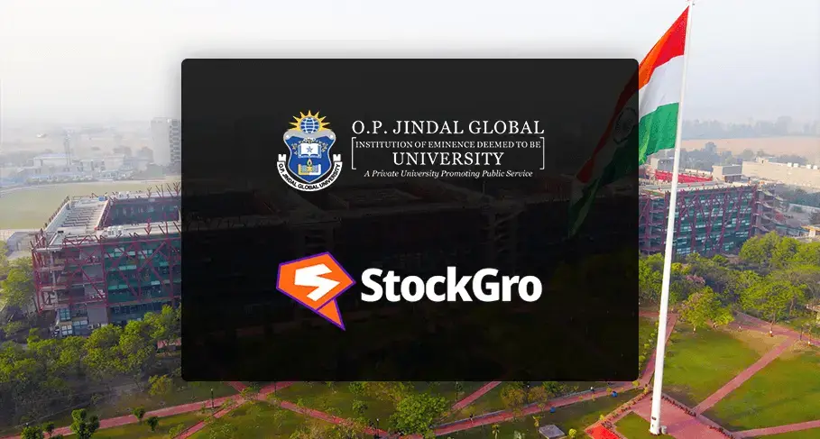 OP Jindal University Joins StockGro as Its Exclusive Educational Partner to Promote Financial Literacy