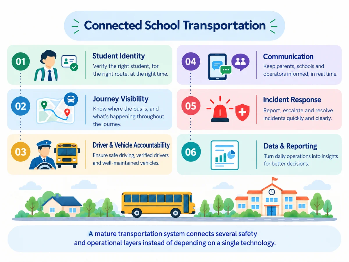 Schools Went Digital. Why is Student Transportation Still So Fragmented? Schools Went Digital Why Is Student Transportation Still So Fragmented