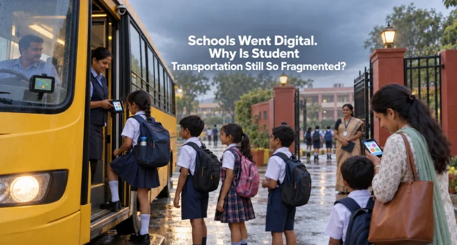 Schools Went Digital. Why is Student Transportation Still So Fragmented? Schools Went Digital Why Is Student Transportation Still So Fragmented