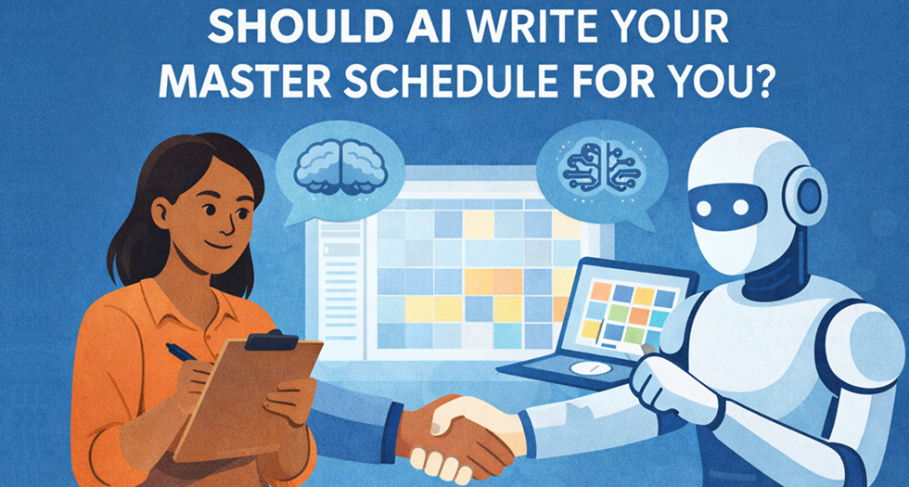 Should AI Write Your Master Schedule for You