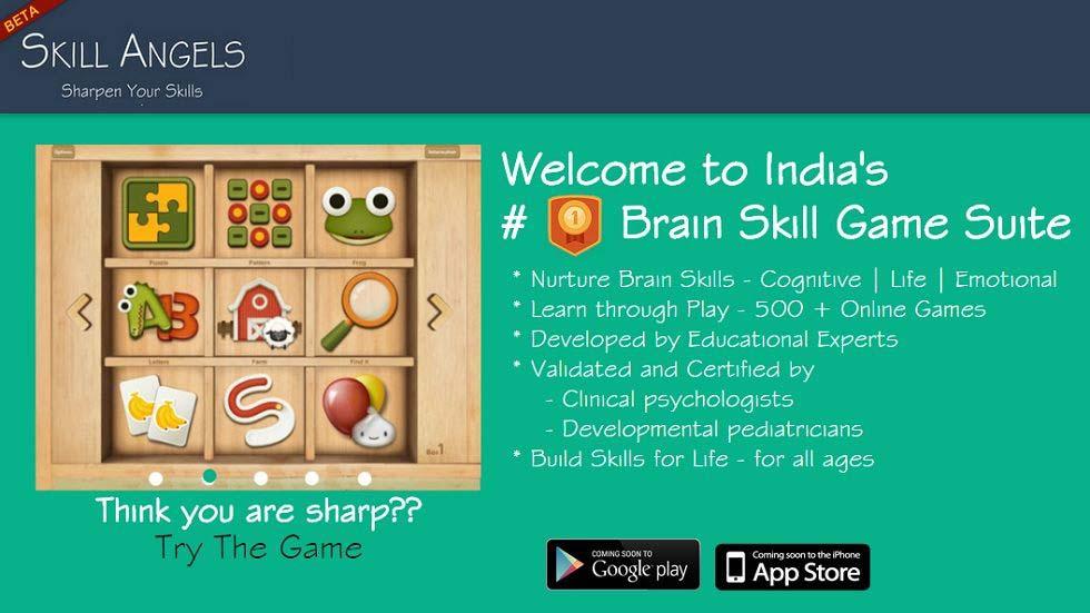 skillangels: perfect brain skill game suite