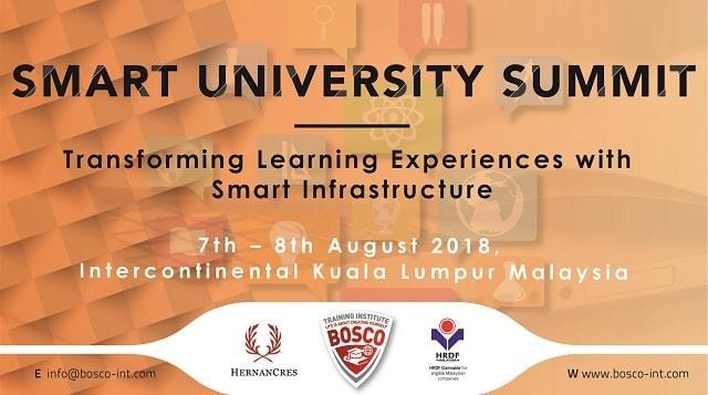 The Smart University Summit To Move Forward with the Smart Infrastructure