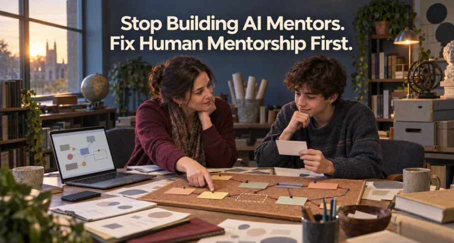 Stop Building AI Mentors Fix Human Mentorship First